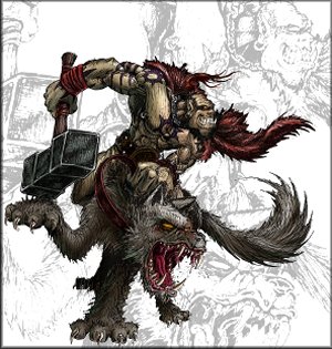 Orc Wolfrider