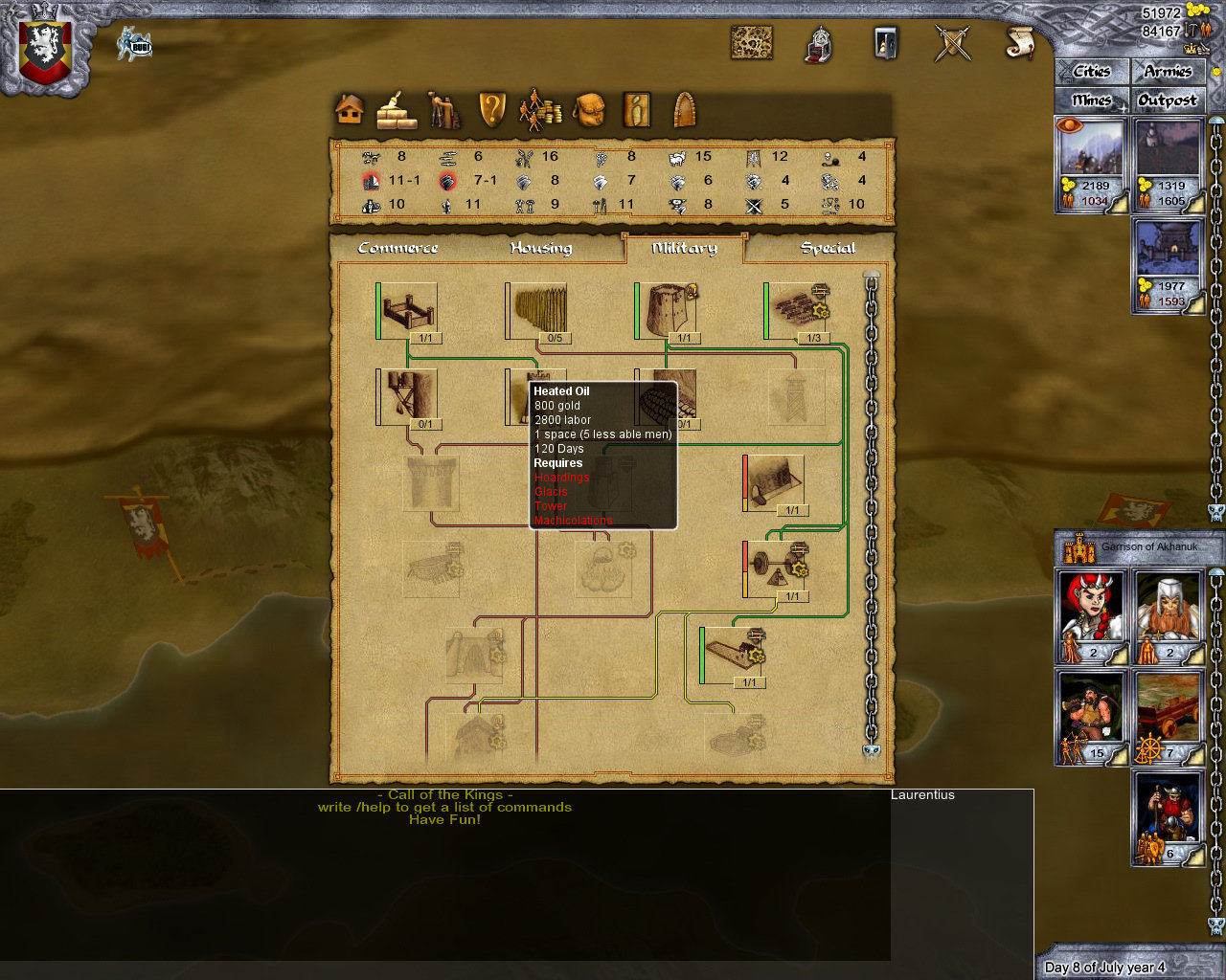 Construction Screen - Full View