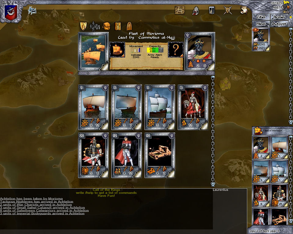 Map Screen - Full View